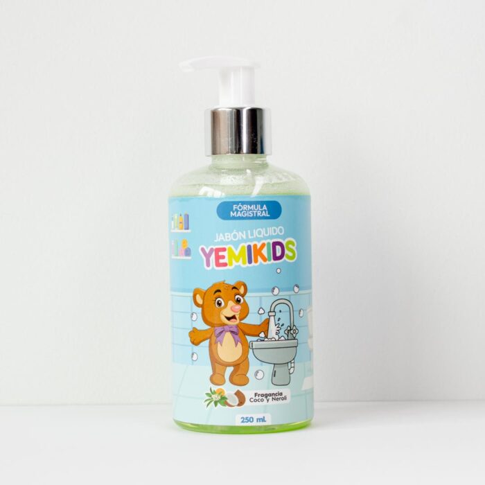 JABON LIQUIDO YEMIKIDS 250 ml - Imagen 1
