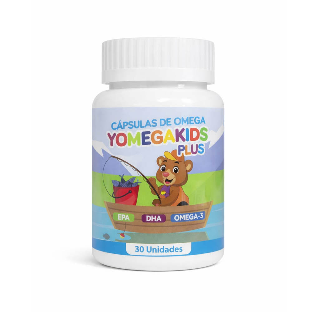 YOMEGAKIDS PLUS CÁPSULAS (OMEGA 3) X30 UNID YOMEGAKIDS PLUS CÁPSULAS (OMEGA 3) X30 UNID - Imagen 1