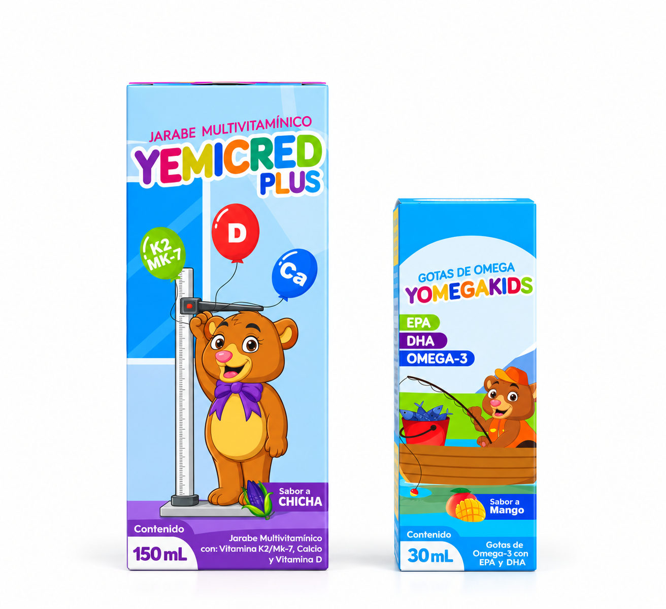 675406 PACK YEMICRED PLUS JARABE/GOTAS - Imagen 1